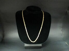 18" 14k GOLD BYZANTINE NECKLACE 
